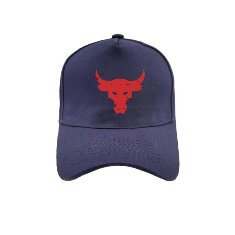 Dwayne Johnson Brahma Bull Tattoo Baseball Caps Fashion Cool Brahma Bull Hats Unisex Caps MZ-440