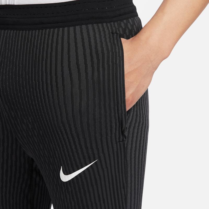 Nike Dri-Fit Adv Logo Mid-Waist Drawstring Comfortable Casual Knitted Sports Pants Men Pants Black Coal-Black White FN2410-010