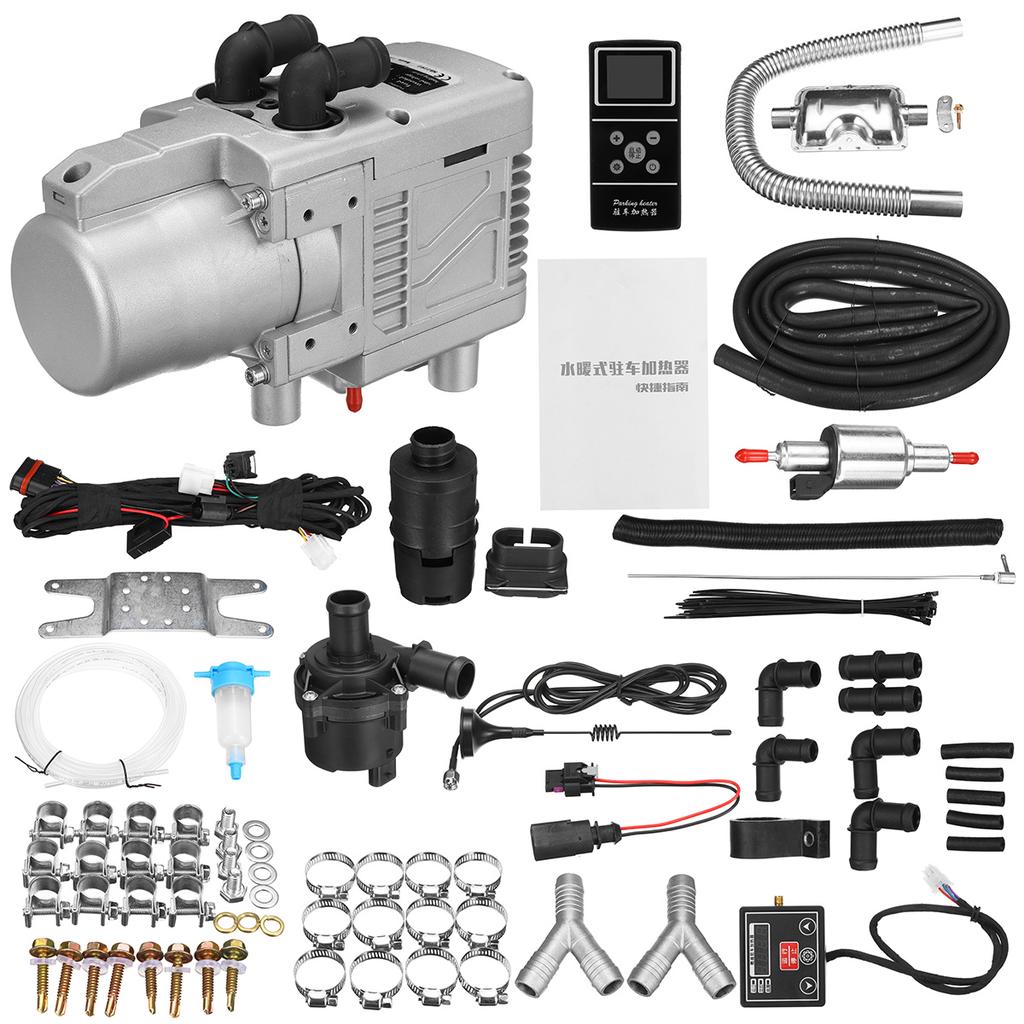 TAZZOR 30KW Diesel Heizung - Hydronic Warmwasserbereiter Für Wohnmobile & Camping