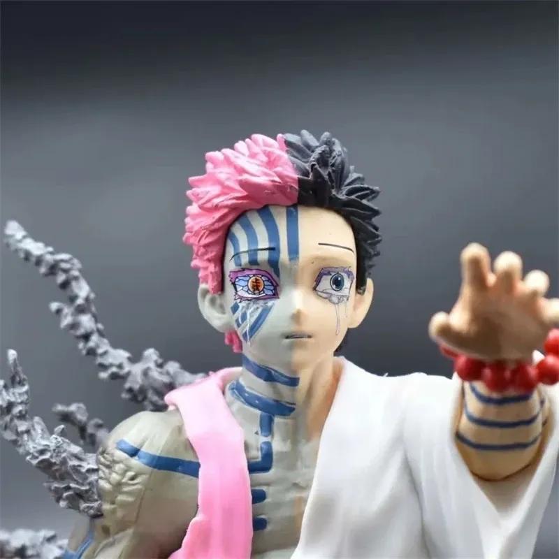 New Demon Slayer Akaza Repent Before Death 6 Inch Genuine Bulk Products Have Defects Model Doll Action Figurine Birthday Gift