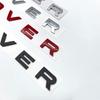 Chrome Silver Black Letters Emblem Car Styling Accessories Refitting Hood Rear Trunk Badge Sticker For Range Rover Sport Evoque