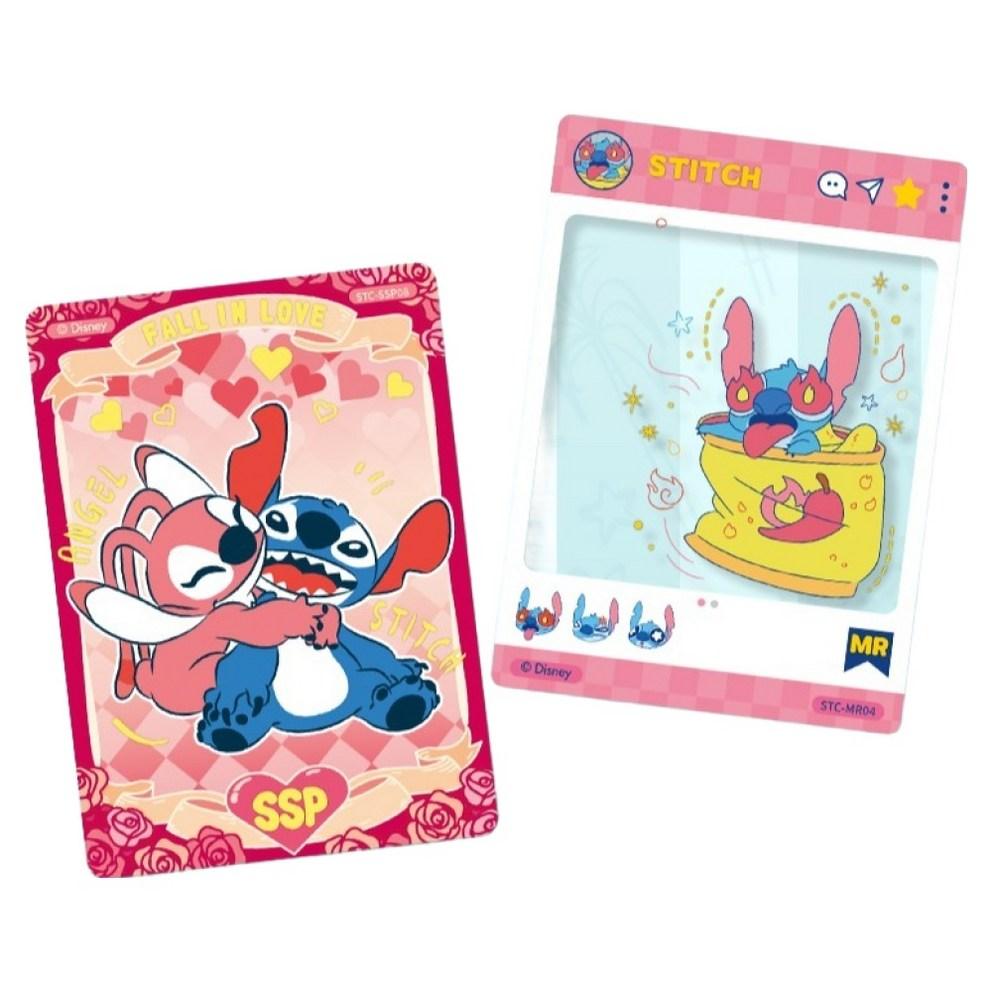 Korea Brädspel Cardfun Lilo & Stitch Samling Aloha Stitch Kortdisplaypaket, 20-pack, Blandade färger