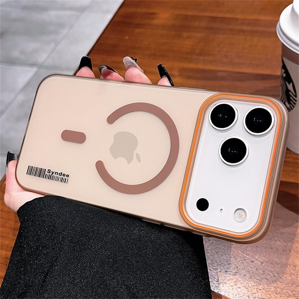Matte Translucent PC Ultra Thin Phone Case For iPhone 17 Air 16 15 14 13 12 Pro Max Plus For Magsafe Magnetic Soft Cover