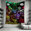 Five Nights Freddy'S Horror Anthology Tapestry Wallmounted Background Cloth Work Of Art Homestay Soft Decoration Tapestry Background Cloth
