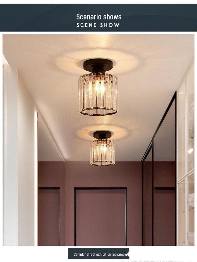 Modern Minimalist Nordic Ceiling Light for Entrance, Balcony, Foyer, and Corridor