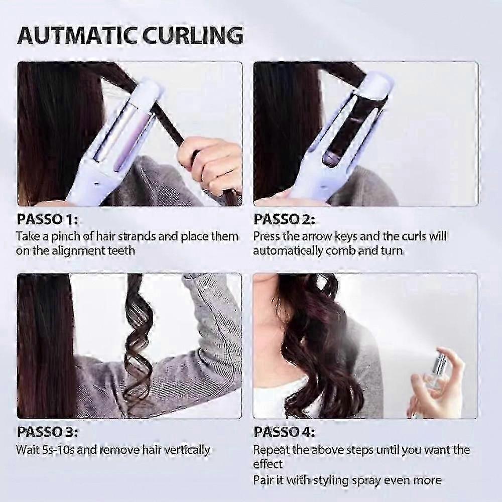 Numoya Magic Curler - Automatic Hair Curling Iron for Effortless Curls