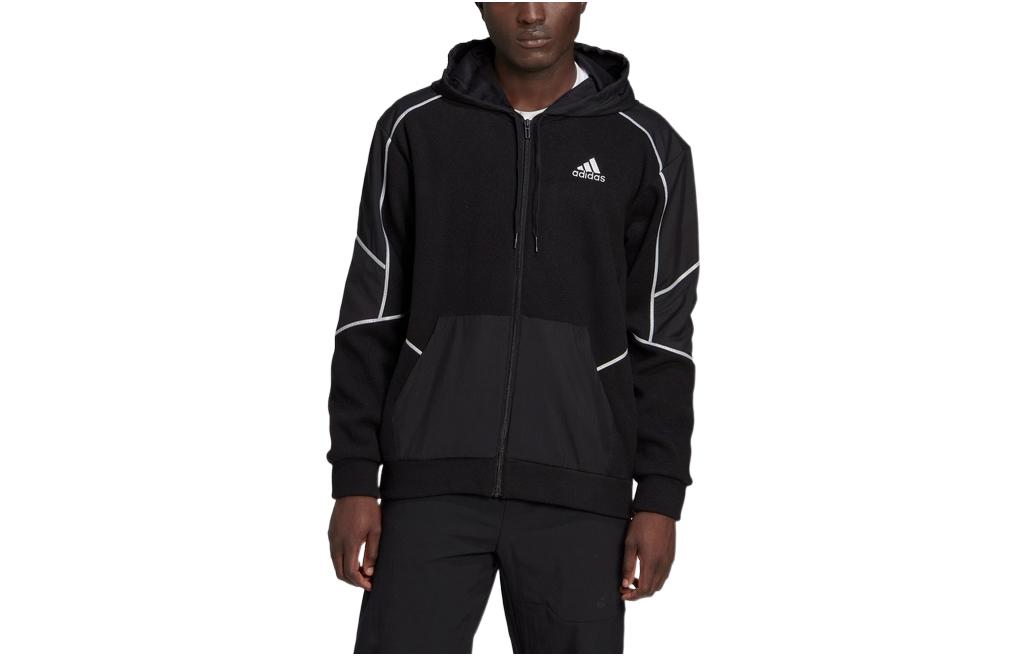 

Adidas Jackets Men s Black Hooded Moderate Other HL6908 M