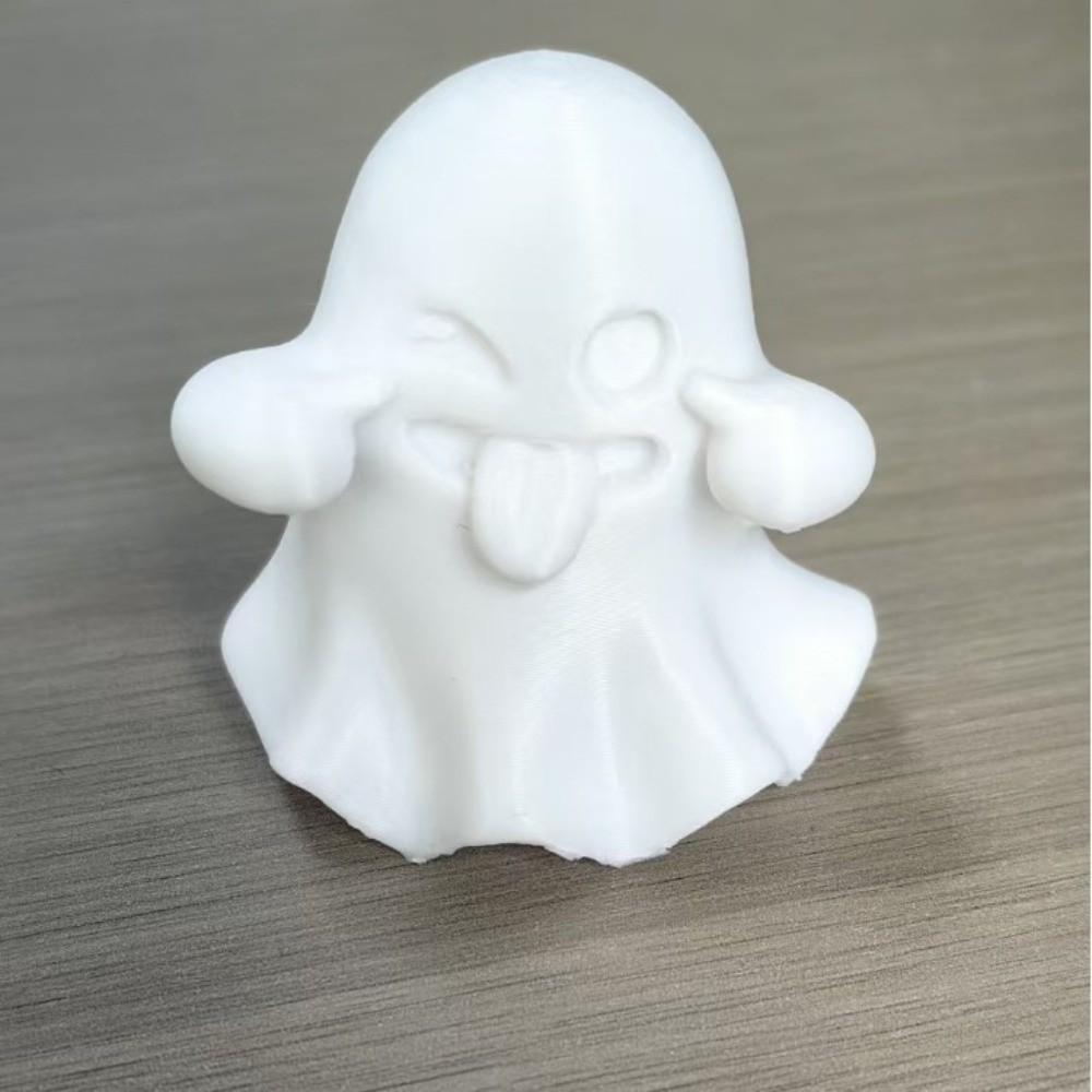 Fun Expression Cute Ghost Statues Mischievous Table Ghost Sculpture  Home Office