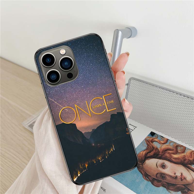 Evil Queen Once Upon A Time Phone Case For Iphone 17 Air 16 15 Pro Max 14 Plus 16E Coque 13 Pro 12 Mini 11 Clear Cover Silicone