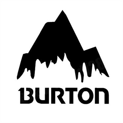 AeRko Lustiger Burton Ski Berg Tastatur Aufkleber Vinyl Auto Styling Aufkleber Aufkleber Auto Aufkleber