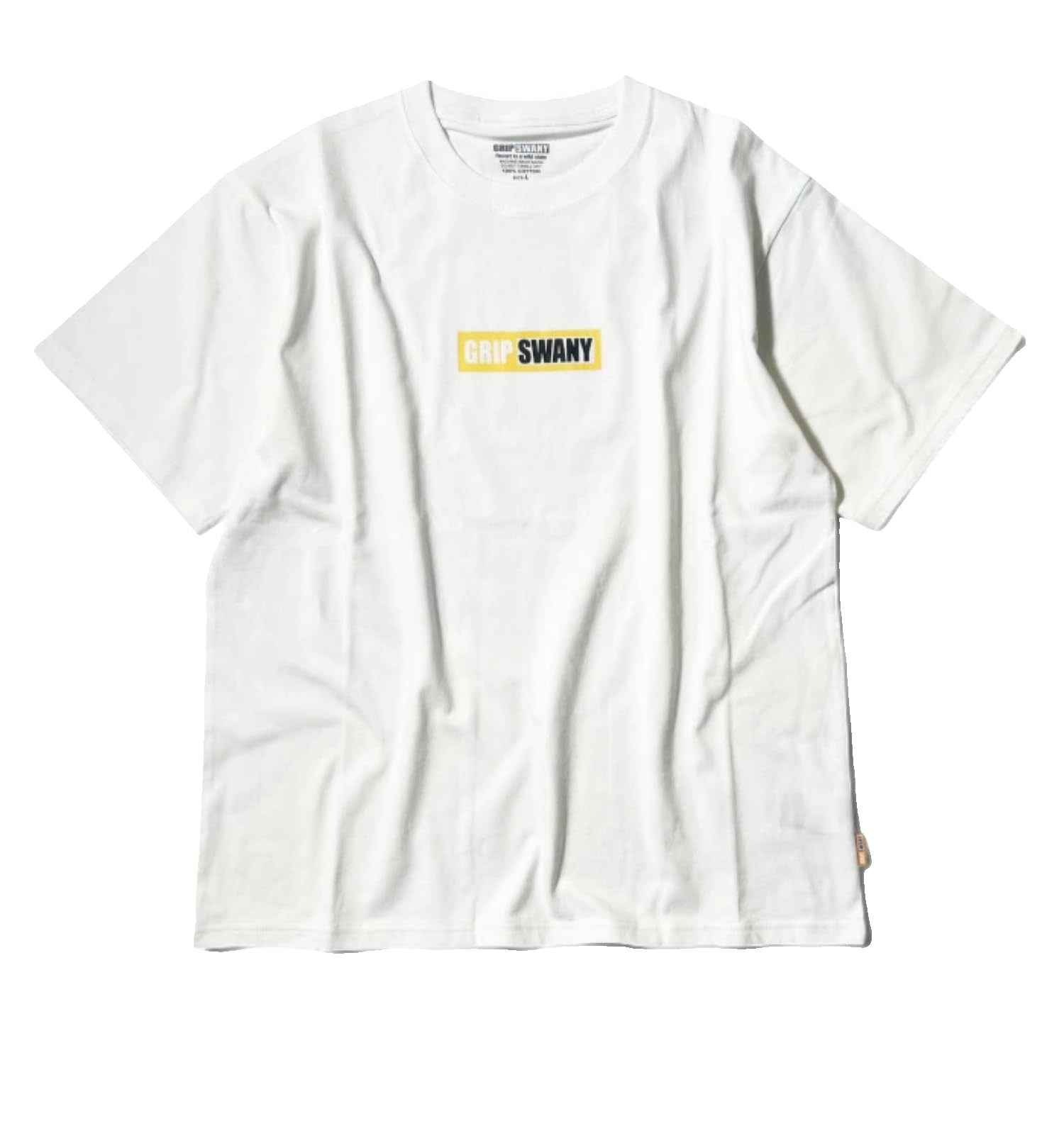 [Grip Swany] GS BOX LOGO TEE T-shirt GSMCT-109T (L, White)