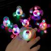 1Pc Party Supplies Kid'S Glow Watch Led Light Up  Spinner Toys Rotary Gyro Watch Glow In The Dark Party Favors Gifts