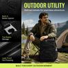 Oxford Cloth and PEVA Cooler Backpack Black Leak Proof Backpack Insulated Cooler Bag  For Travel