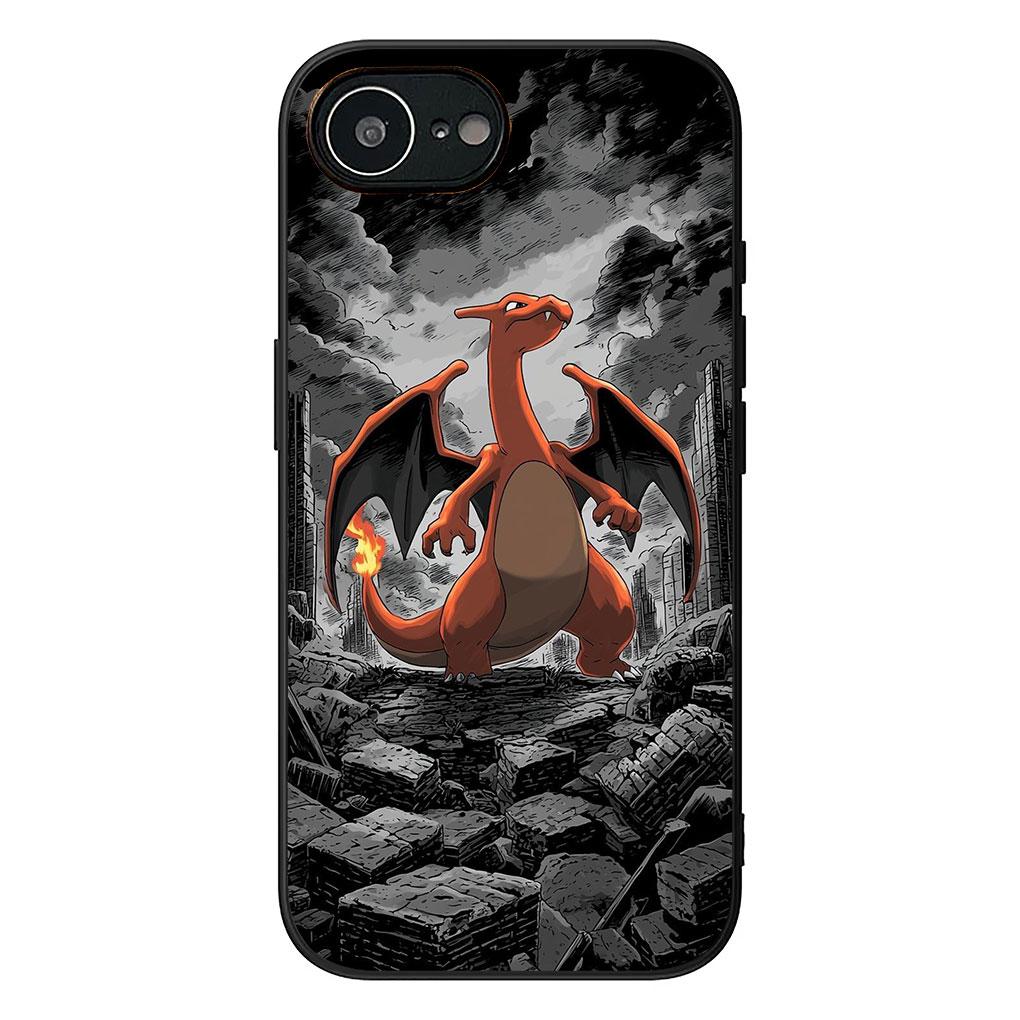 Cover for Samsung Galaxy S22 S21 S20 FE Ultra Plus A35 A36 A55 A37 A33 A34 A57 Case Charmander P-Pikachus Bulbasaur P-Pokemons