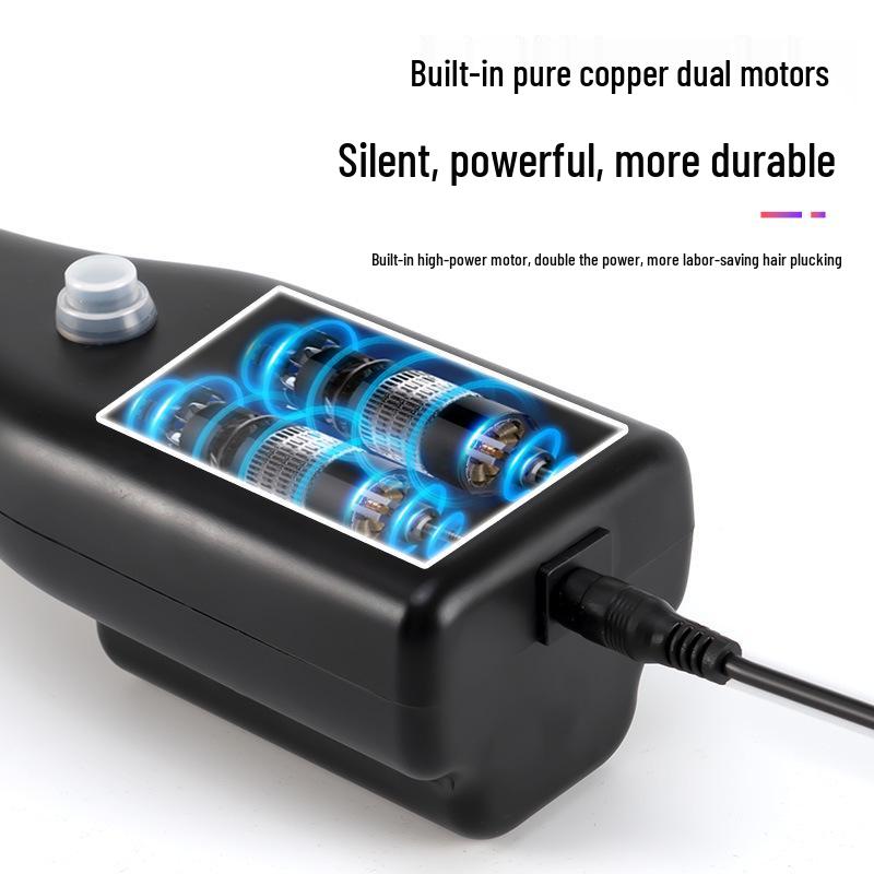 Přenosný elektrický stroj na škubání drůbeže na peří kuřat, kachen a hus