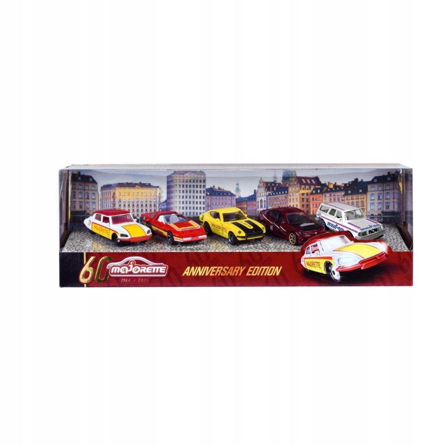 MAJORETTE 60. VÝROČÍ 5BALENÍ VOZIDEL 4718