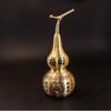 Brass Hundred Blessings Gourd, Fortune-Attracting Gourd, Kylin Gourd Craft Ornament For Office Desk & Entrance