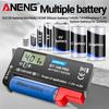 ANENG BT-168D Mini Digital Equipment Internal  Battery Tester Checkered Charge Indicador De Capacity Bateria Diy Electronic Test