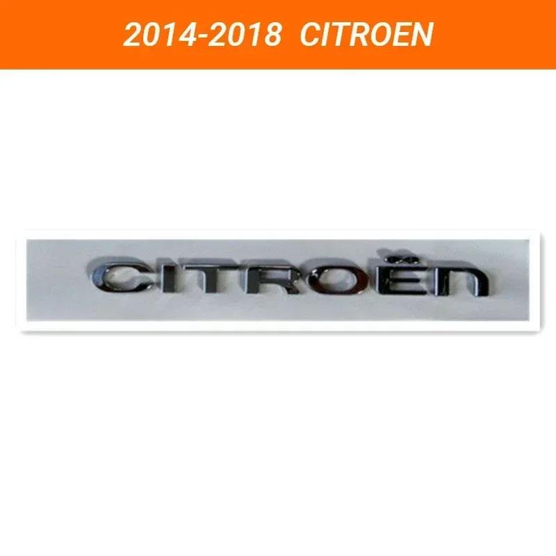 

ABS Car Rear Trunk Emblem Badge Decal Sticker for Citroen Logo C-C-ELYSEE 2014-2018 Auto Modification Accessories