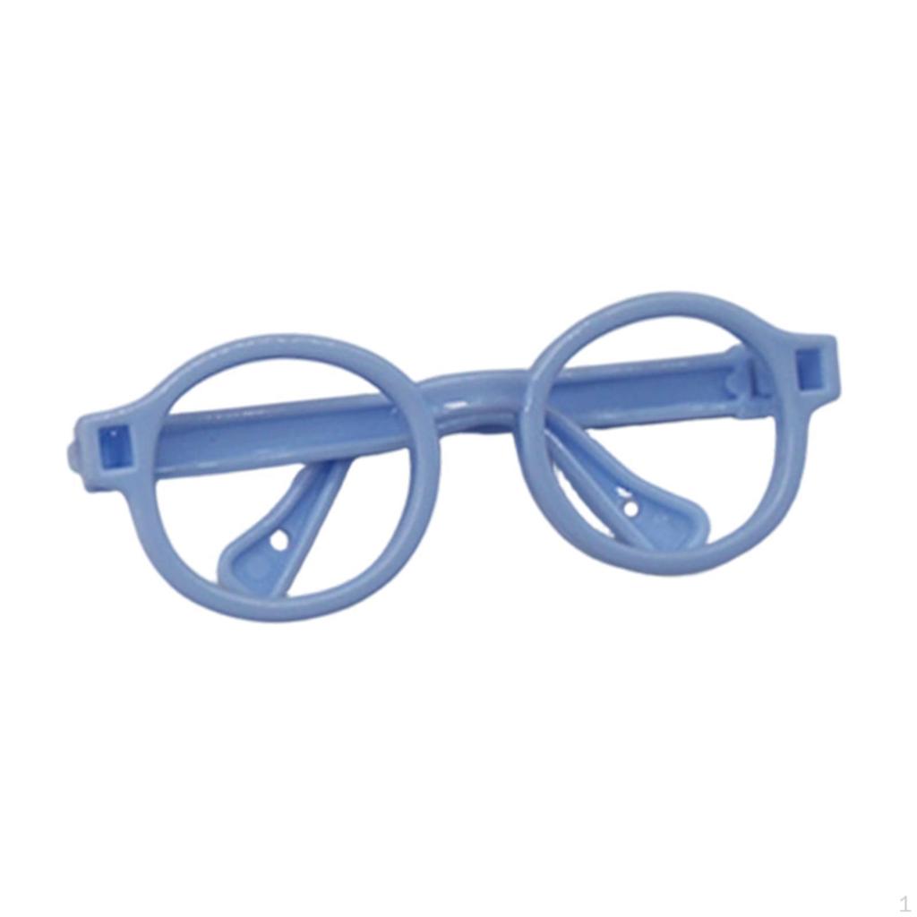 Doll Glasses Costume Accessories Eyewear Figure Dress up Eyelgasses for Pretend Play