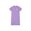 New MLB Short Sleeved Dress Women's Purple 31OP10131-07V