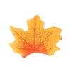 Set of 100 Artificial Maple Leaf Decorations Simulation Silk Fabric Maple Leaf for Home Wedding and Festive Displays