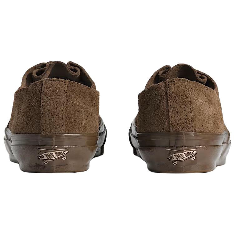 Vans Premium Authentic Ease Comfortable Fit Skate Shoes Unisex sneaker Brown VN000EHFFST