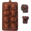 Animal Series - Silicone Molds for Muffins, Cupcakes, Chocolate, Pudding and Jelly
