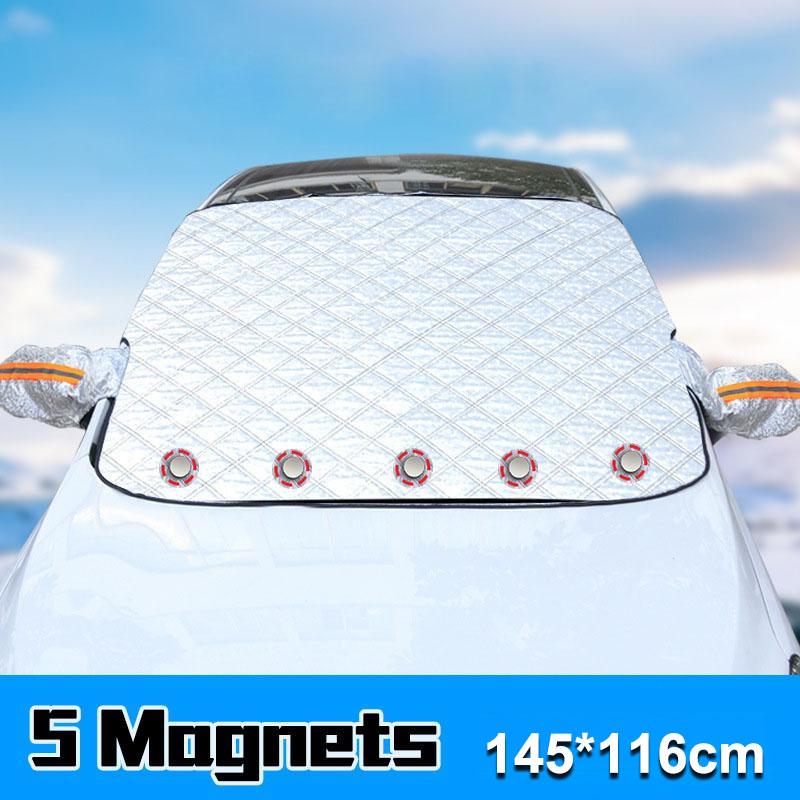 Copertura Antigelo Per Parabrezza Magnetico – Protezione UV E Polvere, Telo Per Auto E Camper Con Chiusura Magnetica, Antigelo E Antineve