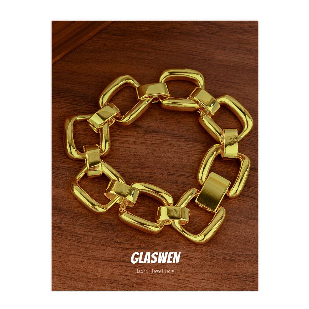 Trendy Retro French Heavy Industry Women's Bracelet - Niche Versatile Style