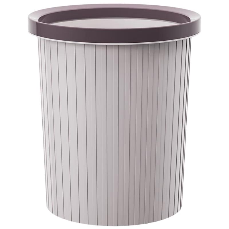 11L Lidless Round Trash Can