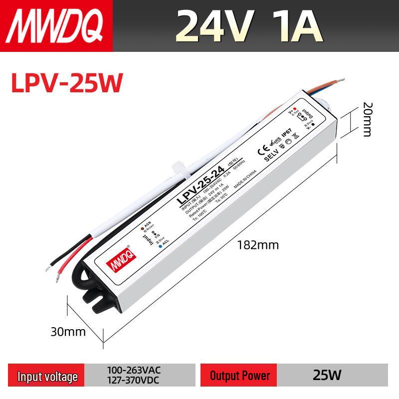Outdoor Waterproof Power Supply: 400W/600W/1500W to 12V/24V/36V/48V DC LED