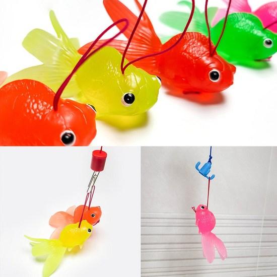 Hook Fishing Goldfish 10P, Korean Bath Toys
