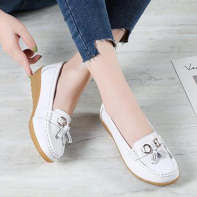 2024 Neue Damenschuhe Slip-on Loafer für Ballett Mokassins Bequeme Sneaker für Damen Loafer Flache Schuhe Quastenschuhe Zapatos Mujer