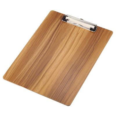 Blocchi Appunti Rigidi con Clip a Basso Profilo Formato A4 Lettera Portadocumenti in Legno Blocco Appunti Materiale Scolastico Cancelleria per Ufficio