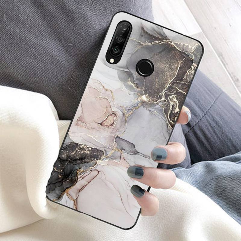 Marble Phone Case for Huawei Honor 10 i 8X C 5A 20 9 10 30 lite pro Voew 10 20 V30