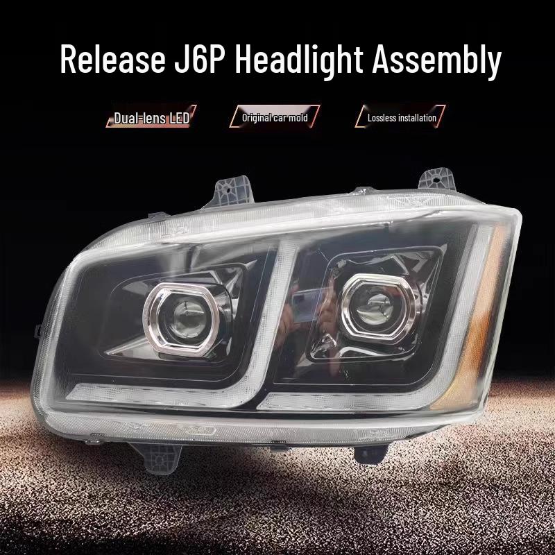 Jiefang J6P Super Bright LED Headlight Assembly for Dual-Lens 500/550 HP Models Standard