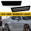 2X Rear White Led Marker Side Light For 2011-2014 Dodge & Charger Challenger New