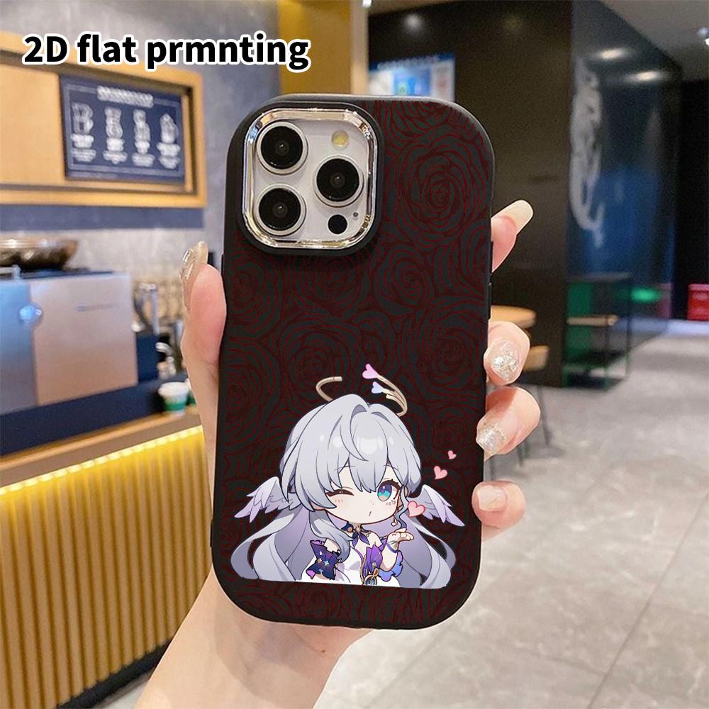 Phone Case: 2D Flat Design Suitable for iPhone 18 17 16 15 14 13 Pro Protective Case, Couple Style, Soft and Cute, Christmas and Halloween Gift