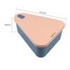 Food Grade Silicone Pizza Storage Box Lunch Sturdy Multipurpose Easy Cleaning for Home & Travel