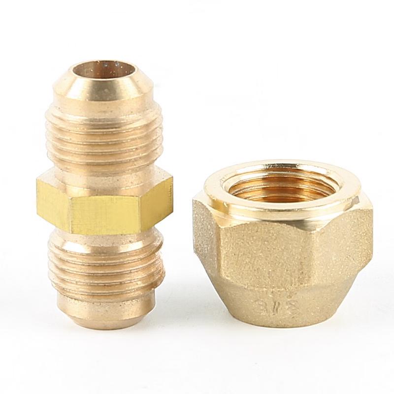 10mm Double Male Copper Tube Connector