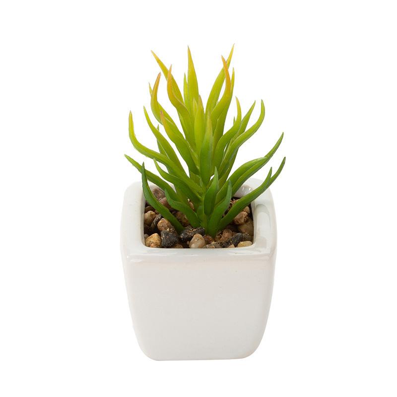 

Имитация растений, декоративных растений в горшках, скандинавских зеленых растений, высокая имитация орнамента для гостиной, искусственный цветок, суккулентное украшение