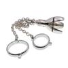 Metal Bracelet Butt Plug Lock Opening and Closing Anal Bolt Binding Alternative Chrysanthemum Masturbation Adult Toy Sex Tool