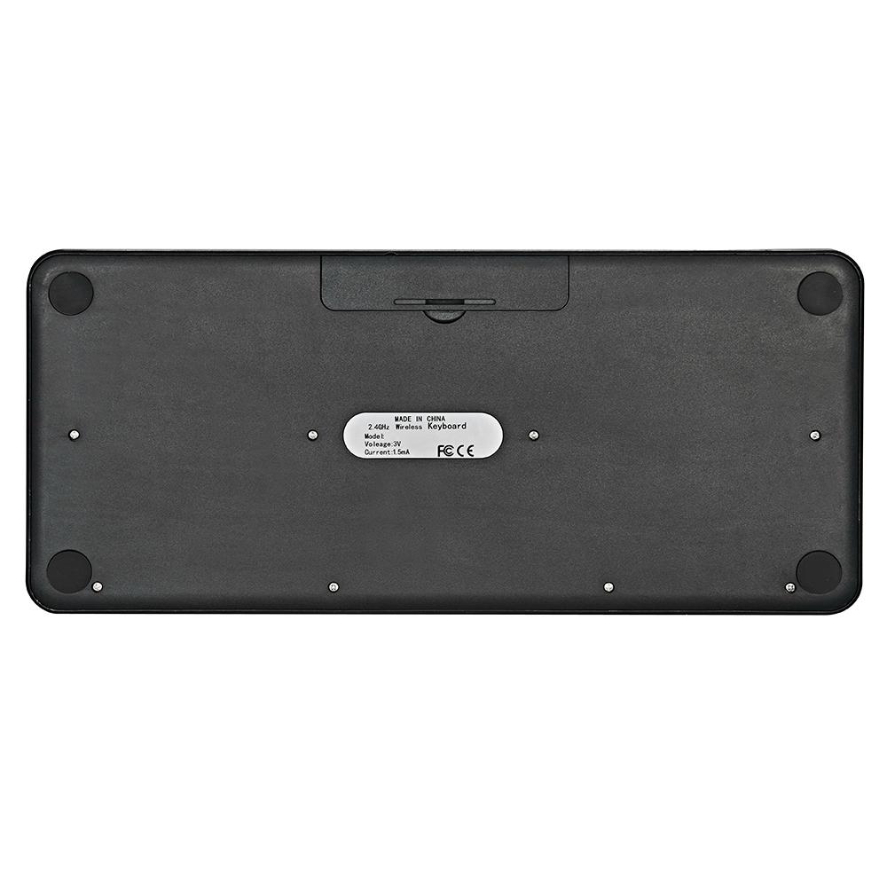 

K380 Bluetooth-compatible 5.0 Wireless 78 Keys Keyboard Low Noise Computer Laptop Round Keycaps Keyboard Black