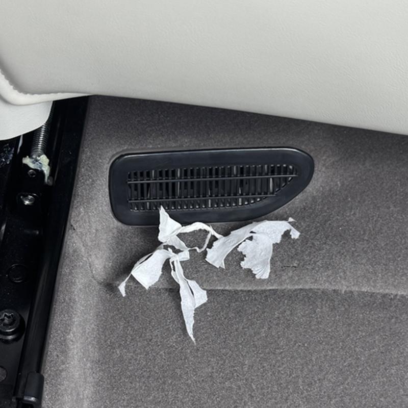 For ZEEKR 7X 2025+ Rear Air Conditioning Vent Cover Anti-Blocking Guard Stainless Steel Mask Interior Car Accessories