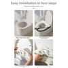 Zippered Plush Toilet Cushion With Backrest Toilet Seat Mat Toilet Seat Pad  Winter Use