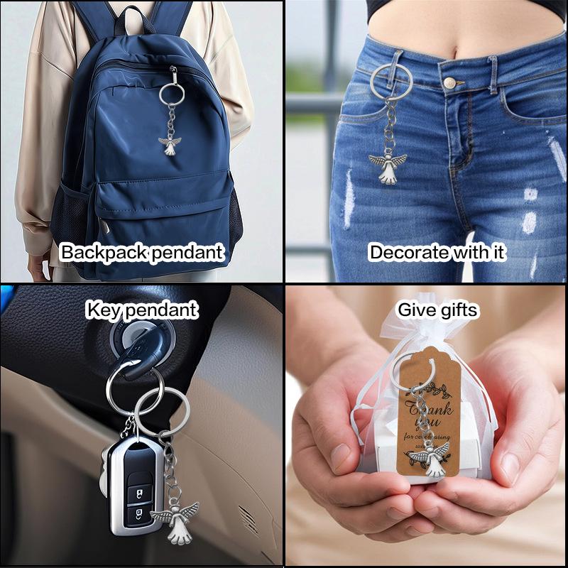 Angel Pendant Keychain - Perfect Coming-of-Age Party Gift