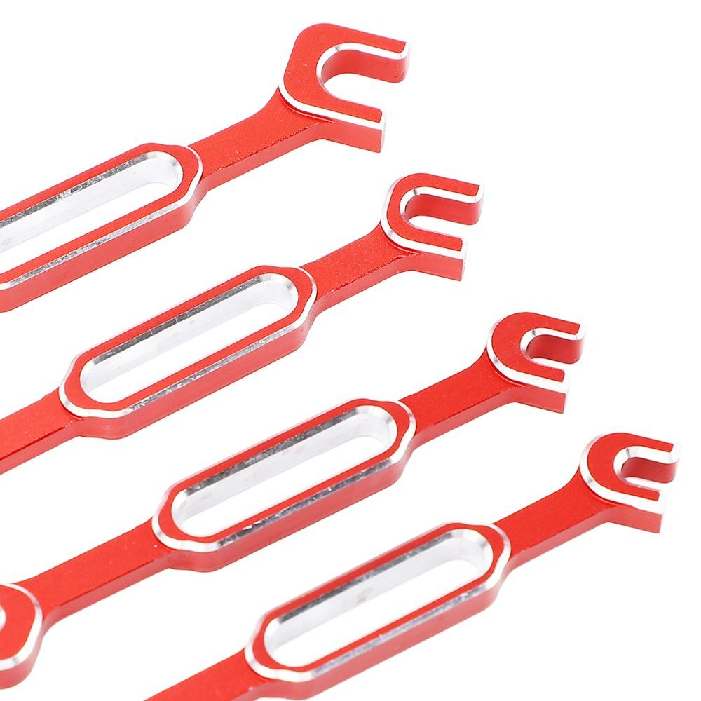 4Pcs/Set Multifunction RC Car Wrenches 3.0-6.0mm RC Maintenance Spanner  For RC Crawler