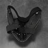 Leather Spikes Mask Gothic Punk Rivet Biker Motorcycle Mask Anti-Dust Sport Masks for Halloween Cosplay Party Adjustable
