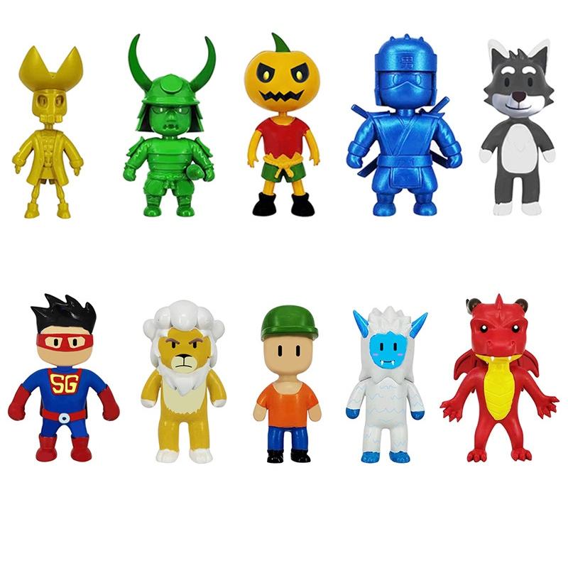 

Cartoon Guys Stumble Handwork Model Plastic Toy Action Figure Gift Ornaments